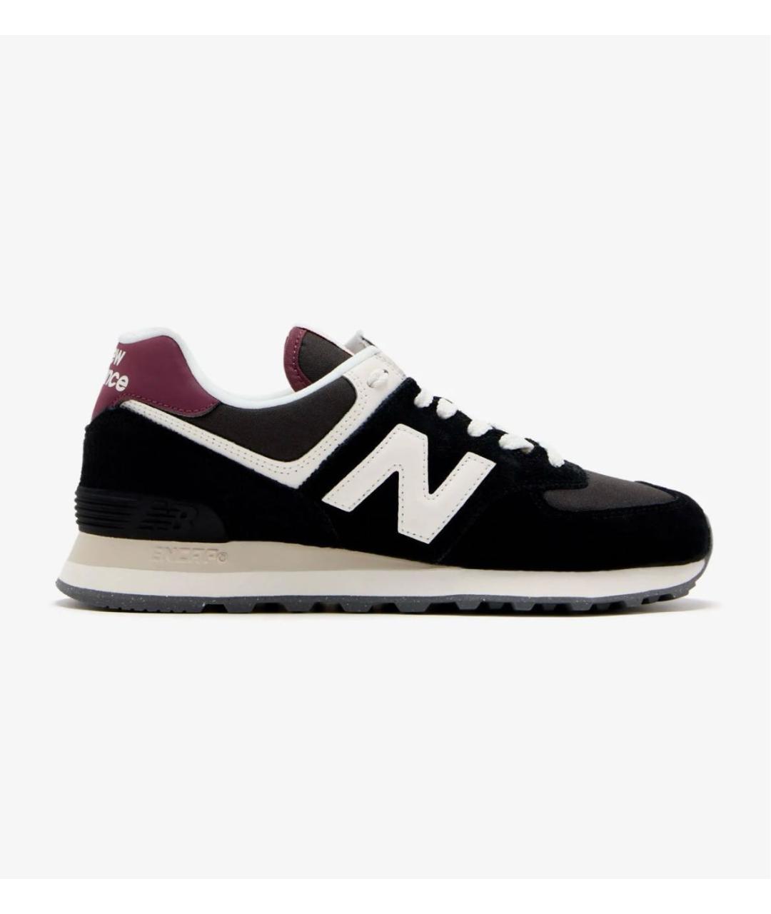 NEW BALANCE Черные замшевые кроссовки, фото 8