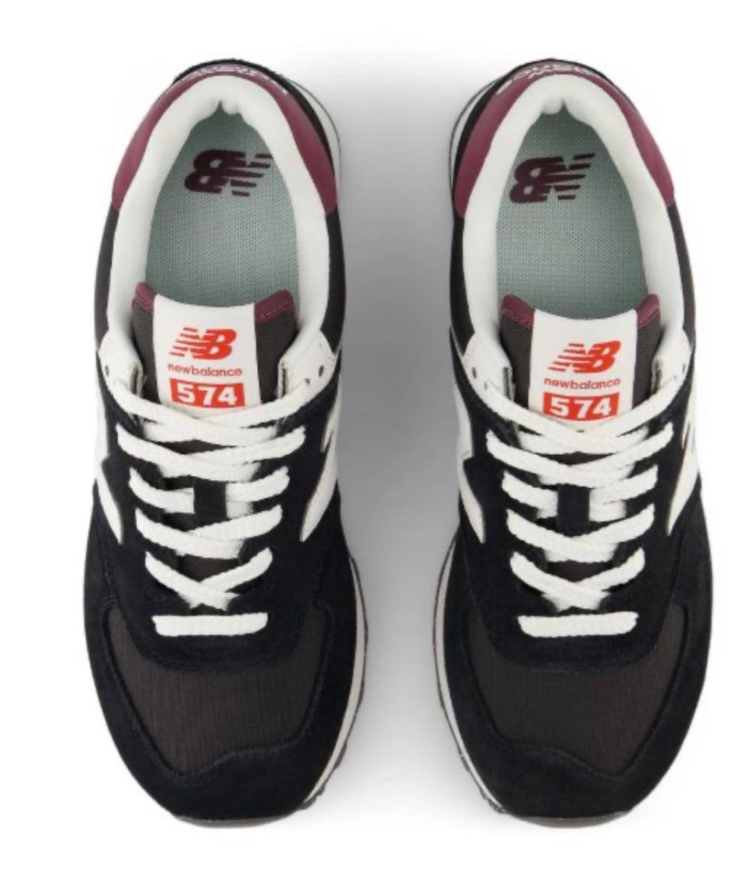 NEW BALANCE Черные замшевые кроссовки, фото 6