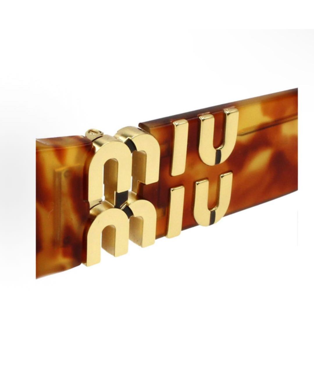 MIU MIU Мульти пластиковые солнцезащитные очки, фото 3