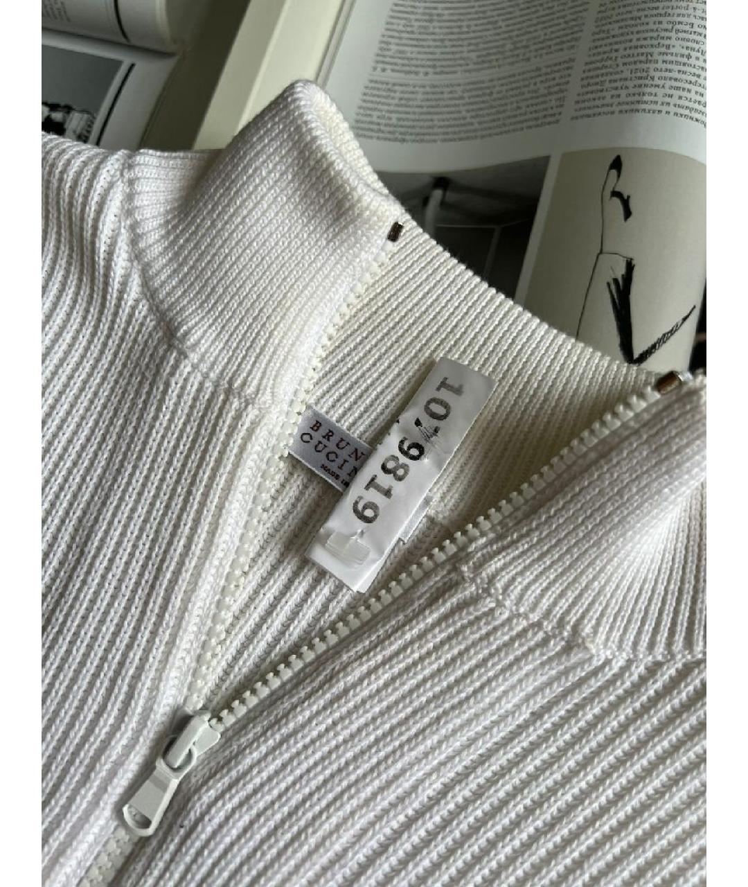 BRUNELLO CUCINELLI Белый хлопковый спортивные костюмы, фото 3