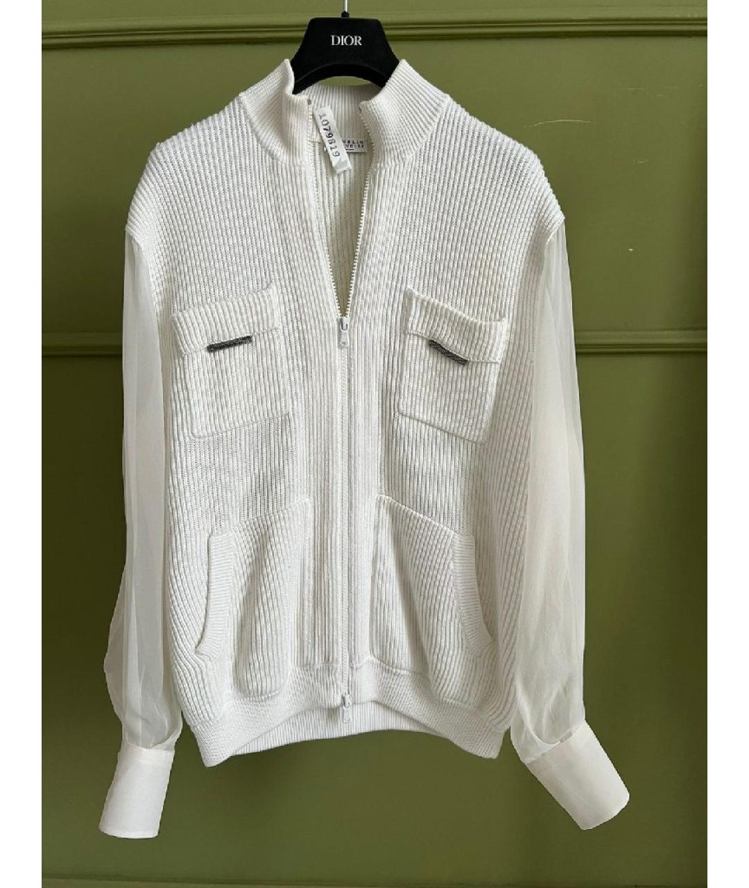 BRUNELLO CUCINELLI Белый хлопковый спортивные костюмы, фото 10