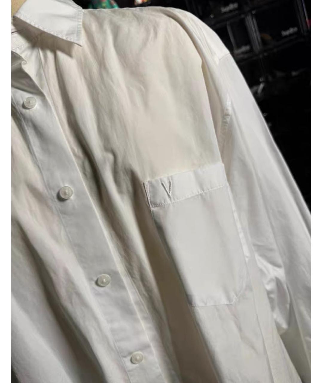 VETEMENTS Белая хлопковая классическая рубашка, фото 3