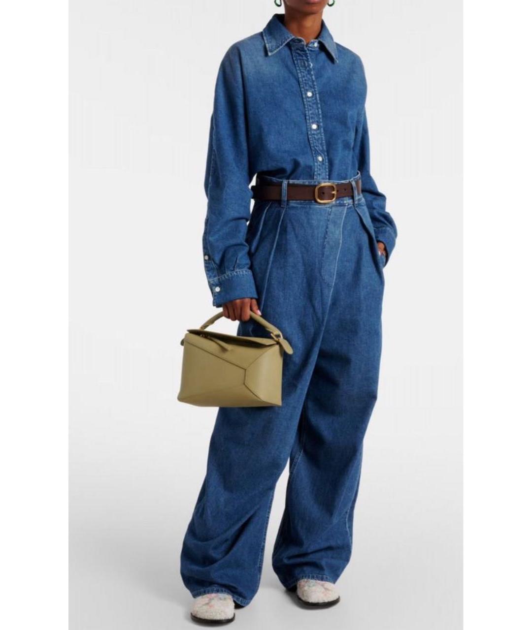 LOEWE Синяя деним рубашка, фото 6