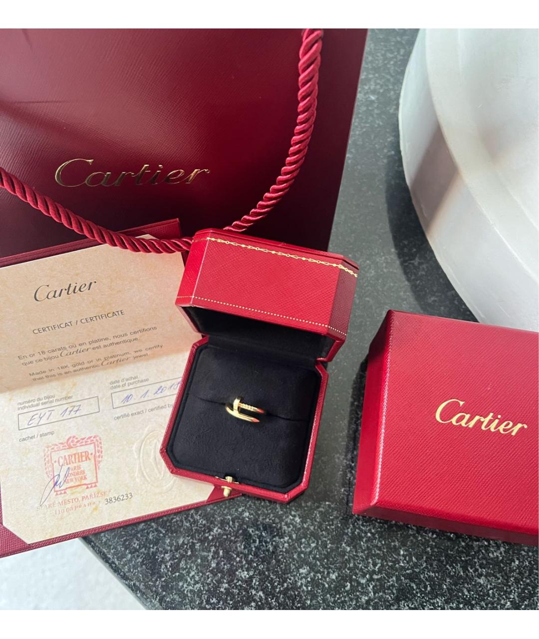 CARTIER Золотое кольцо из желтого золота, фото 3