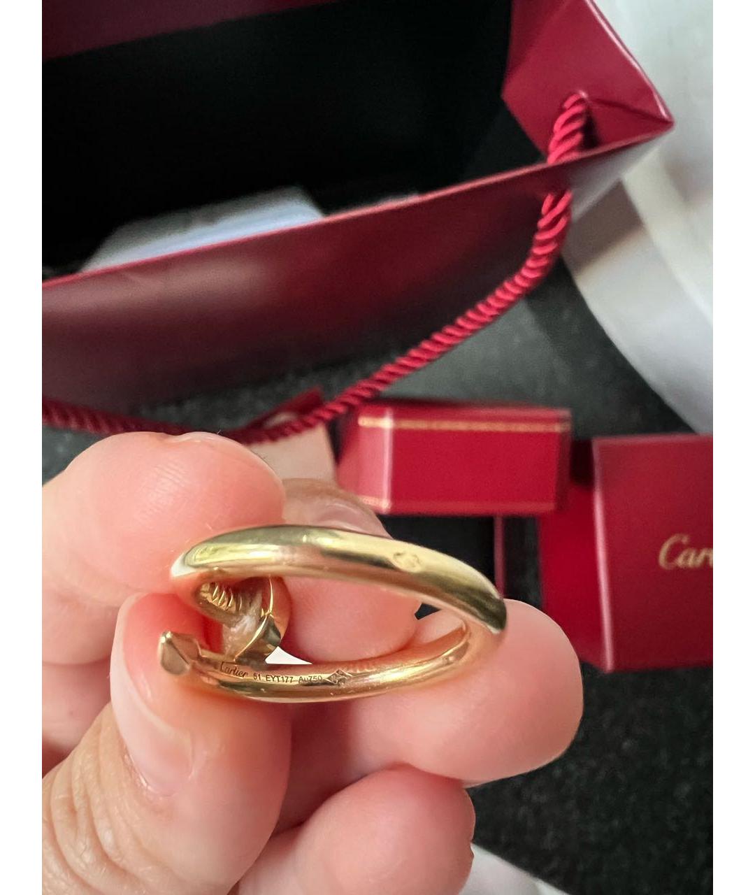CARTIER Золотое кольцо из желтого золота, фото 5
