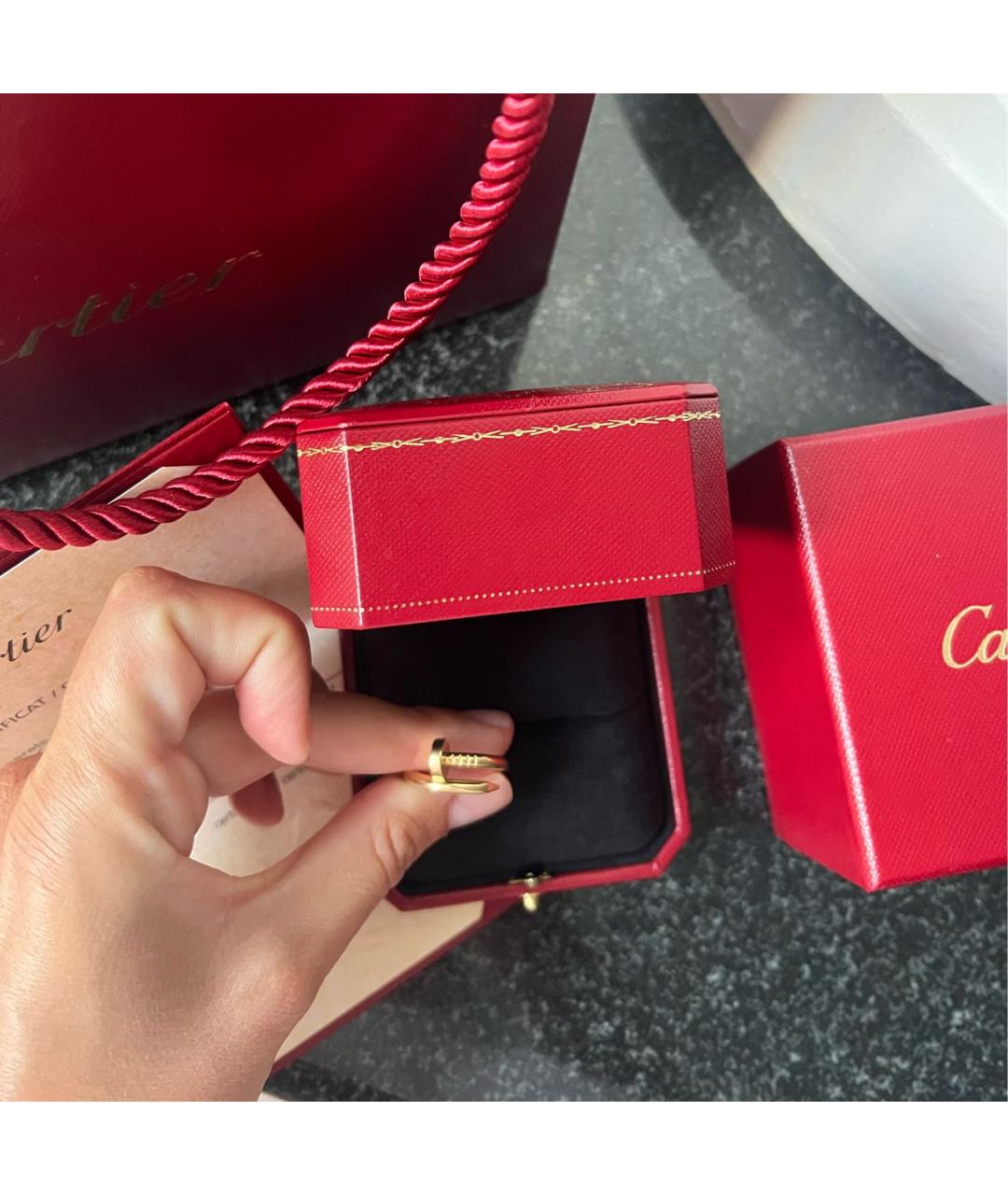 CARTIER Золотое кольцо из желтого золота, фото 2