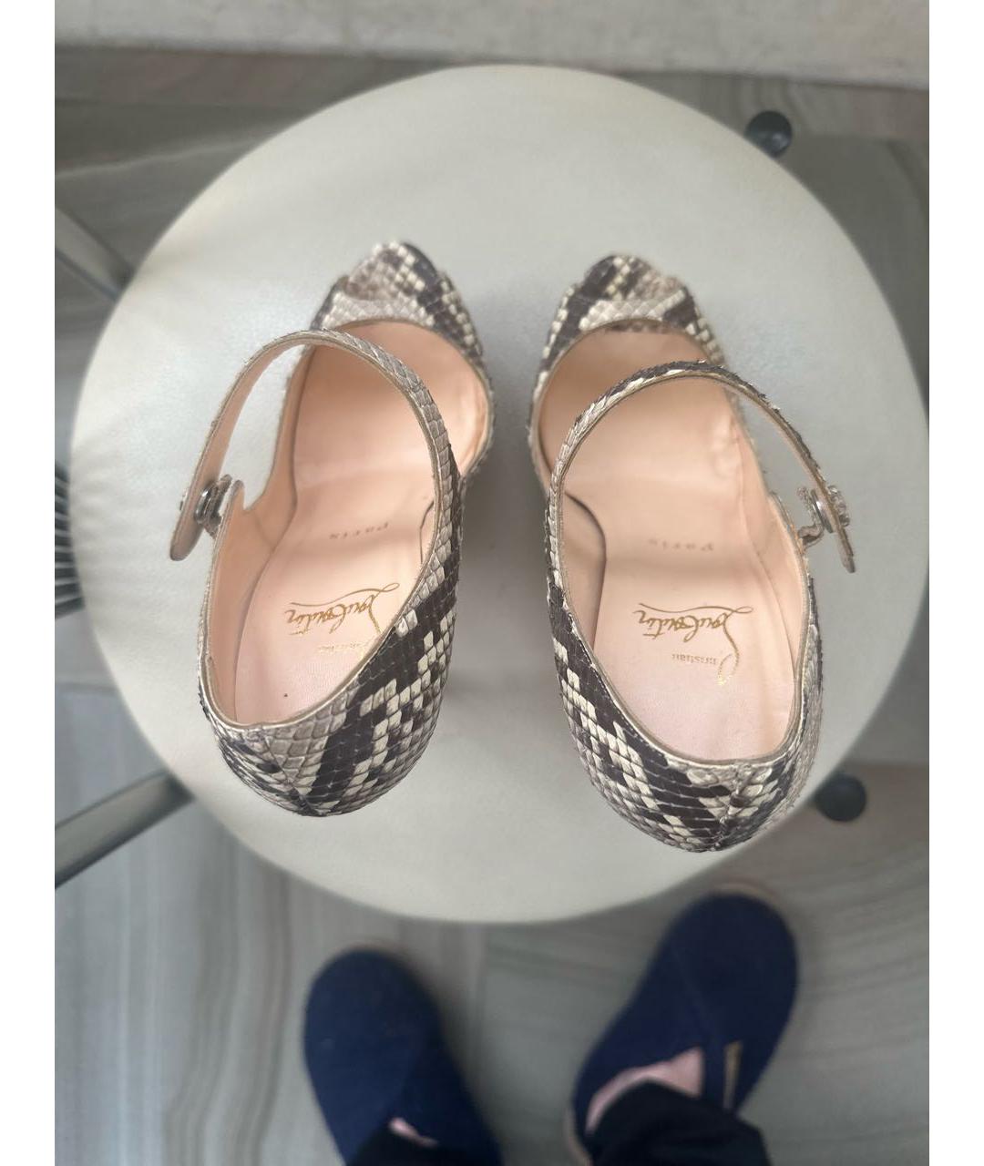 CHRISTIAN LOUBOUTIN Кожаные туфли, фото 3