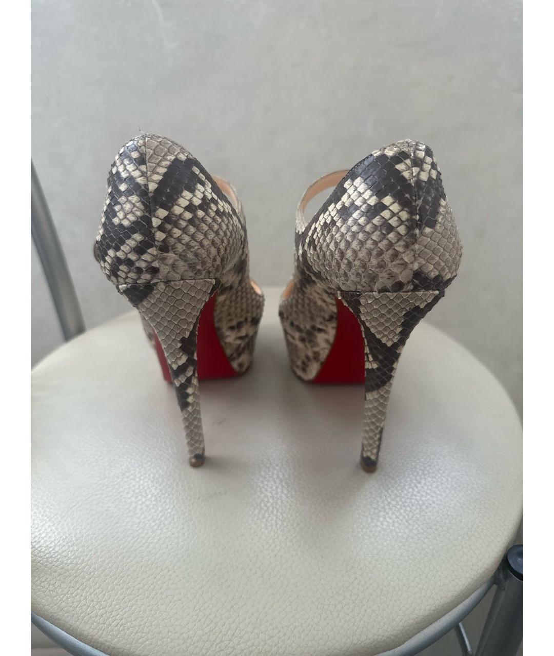 CHRISTIAN LOUBOUTIN Кожаные туфли, фото 4