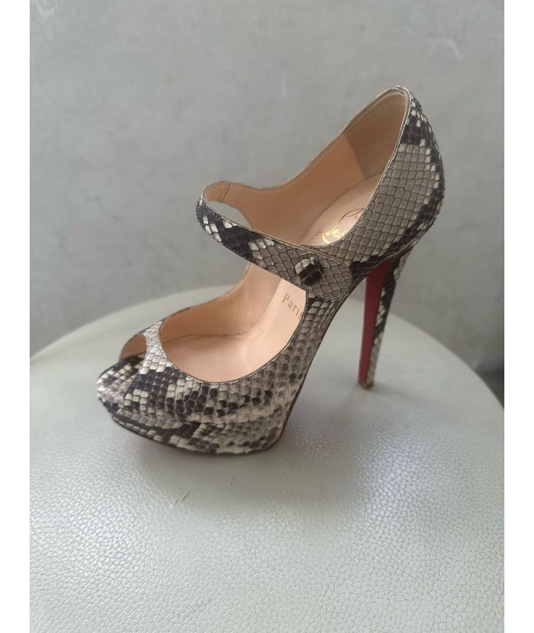 CHRISTIAN LOUBOUTIN Кожаные туфли, фото 5