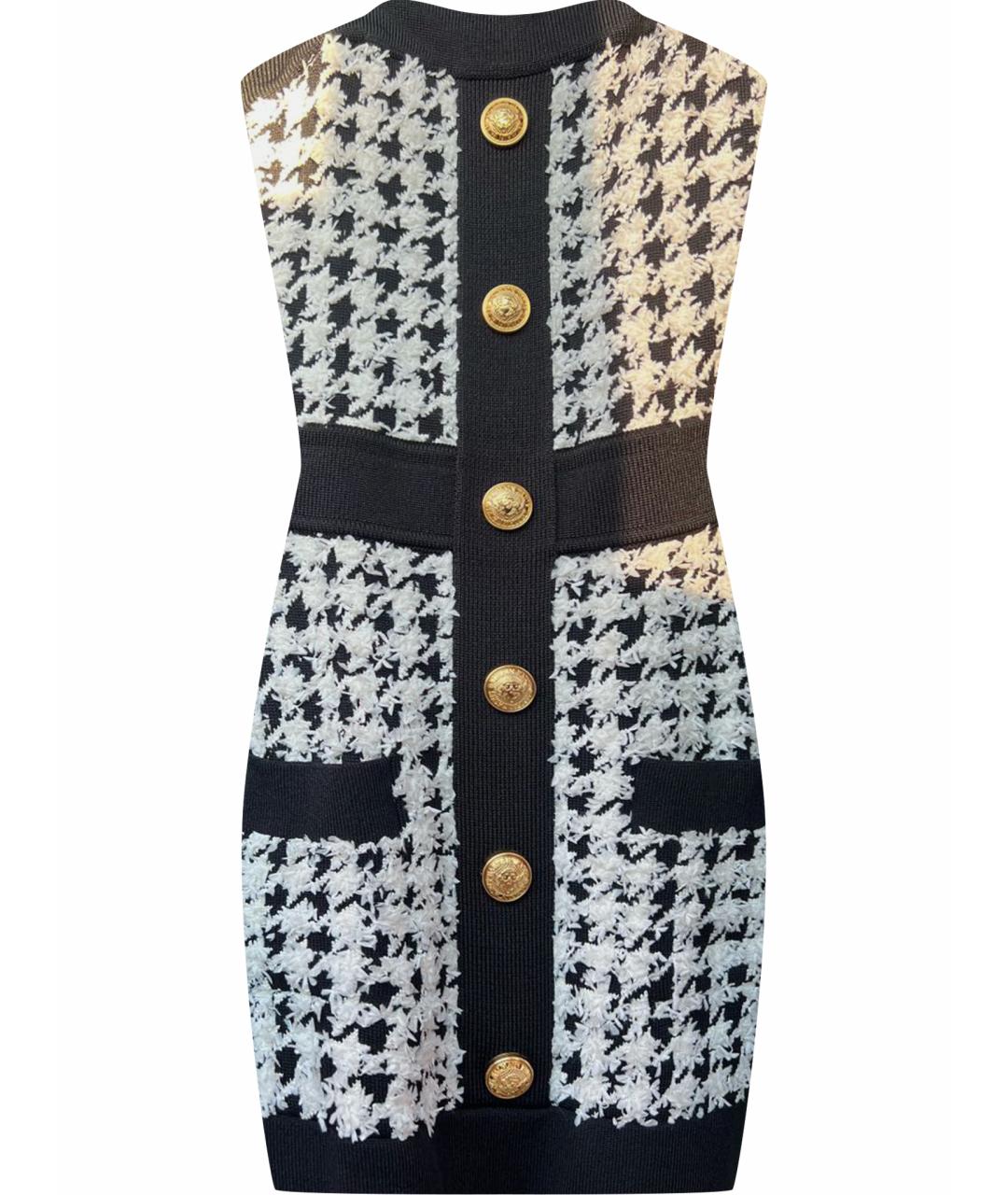 BALMAIN Белое коктейльное платье, фото 6