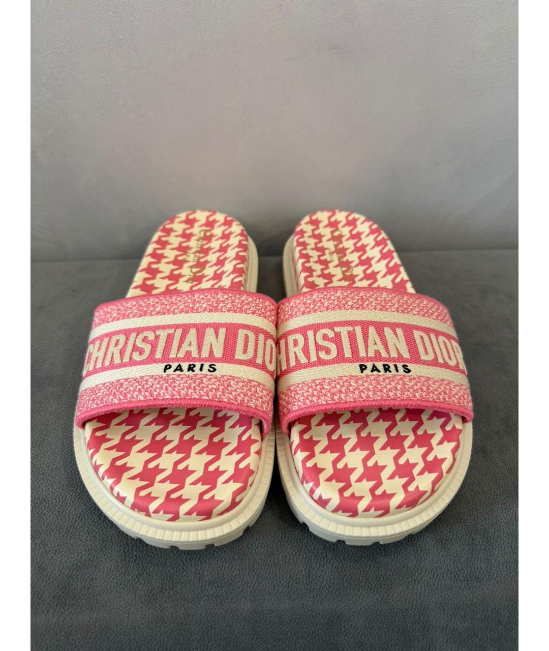 CHRISTIAN DIOR Шлепанцы, фото 3