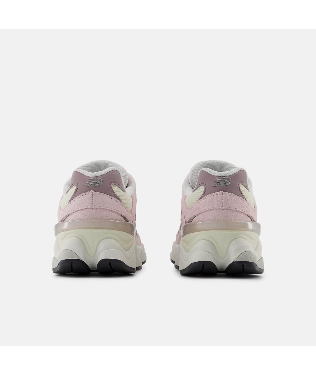 NEW BALANCE Розовые замшевые низкие кроссовки / кеды, фото 4
