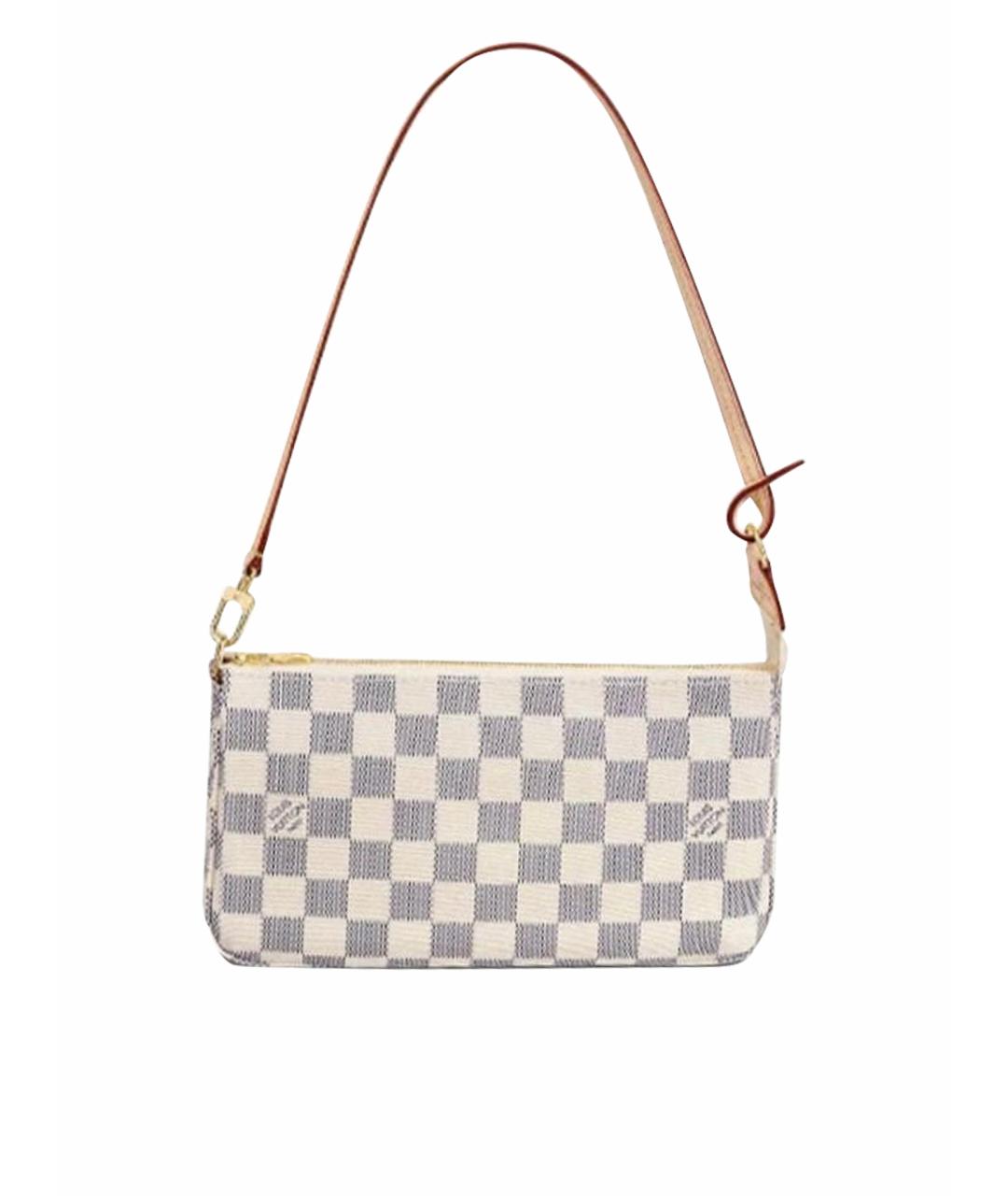 LOUIS VUITTON Белая сумка через плечо, фото 1