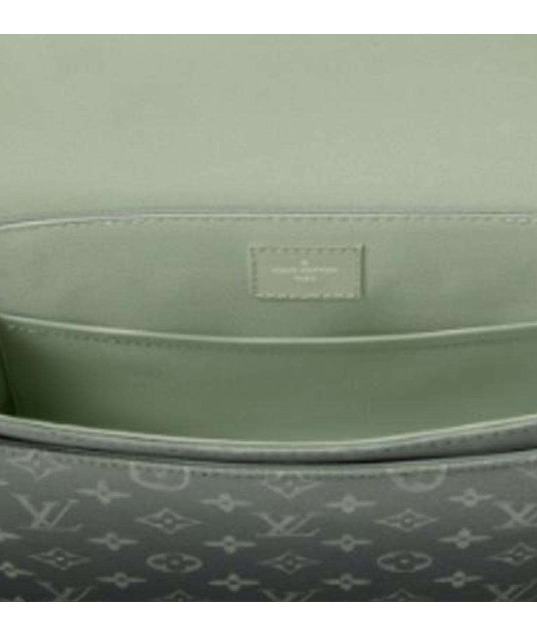 LOUIS VUITTON Зеленая сумка через плечо, фото 4