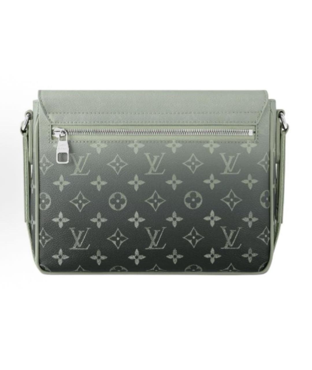 LOUIS VUITTON Зеленая сумка через плечо, фото 2