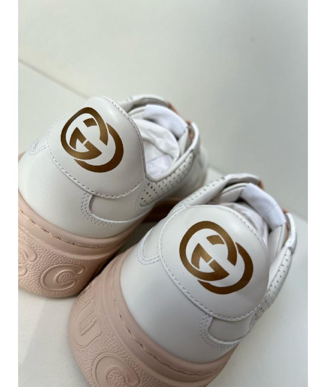 GUCCI Белые кроссовки, фото 9