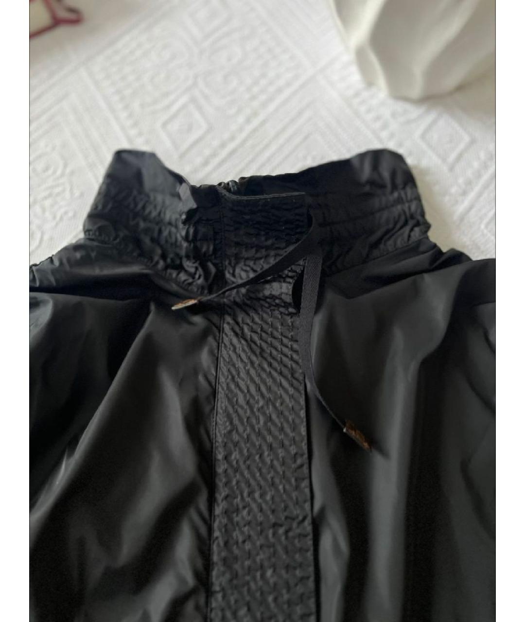 LOUIS VUITTON Черная полиэстеровая куртка, фото 3