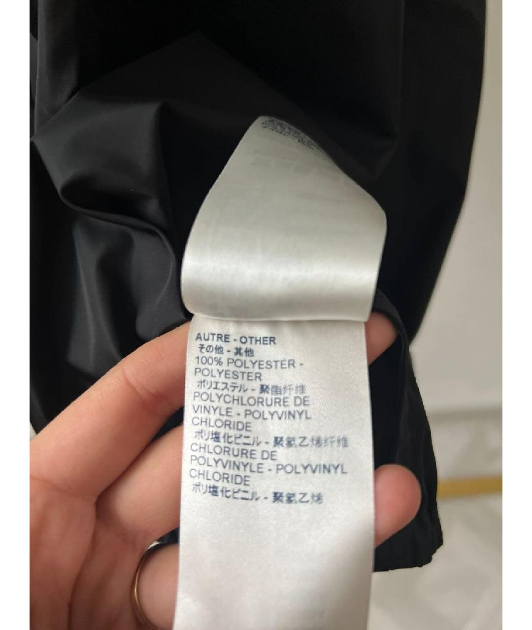 LOUIS VUITTON Черная полиэстеровая куртка, фото 6