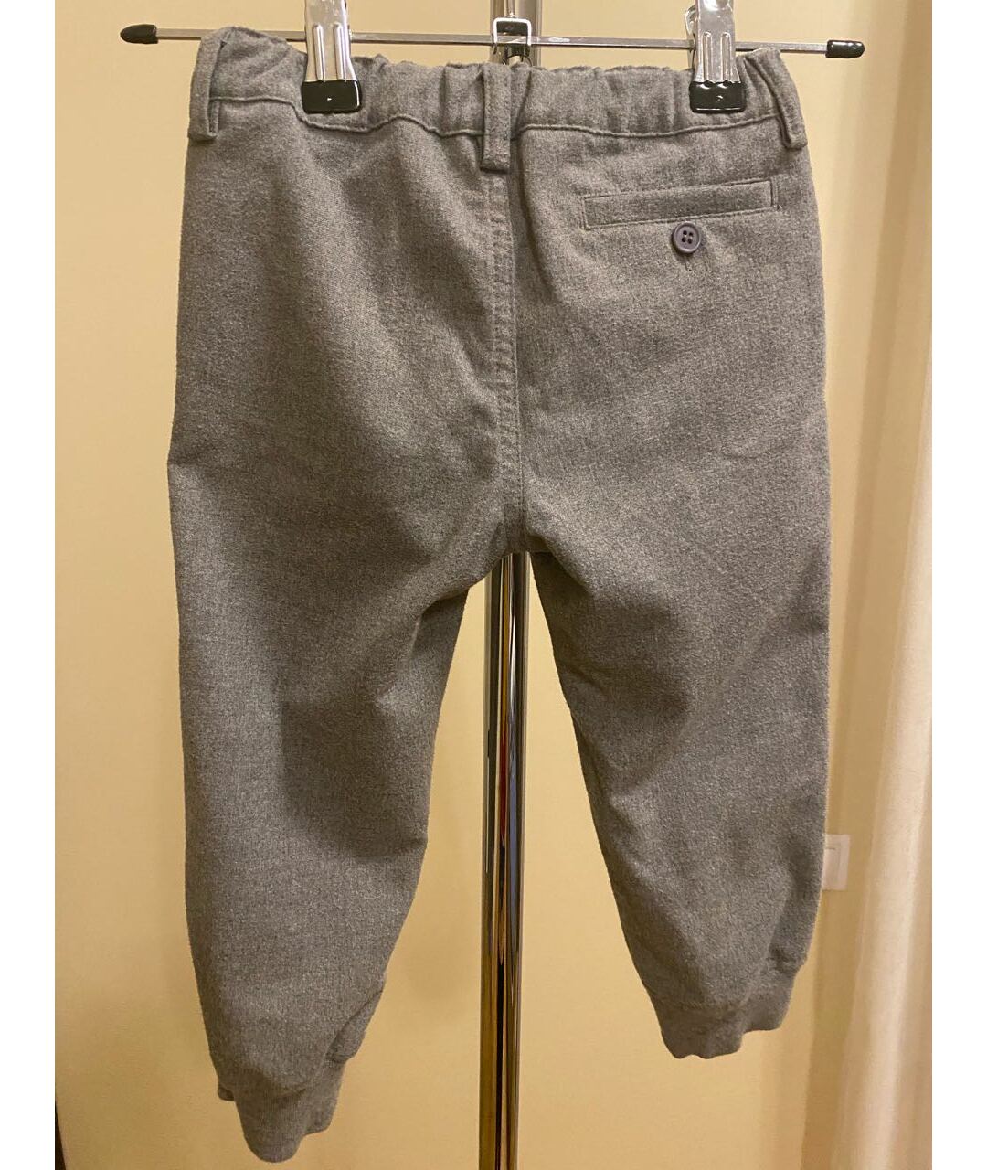 IL GUFO Серые вискозные брюки и шорты, фото 2