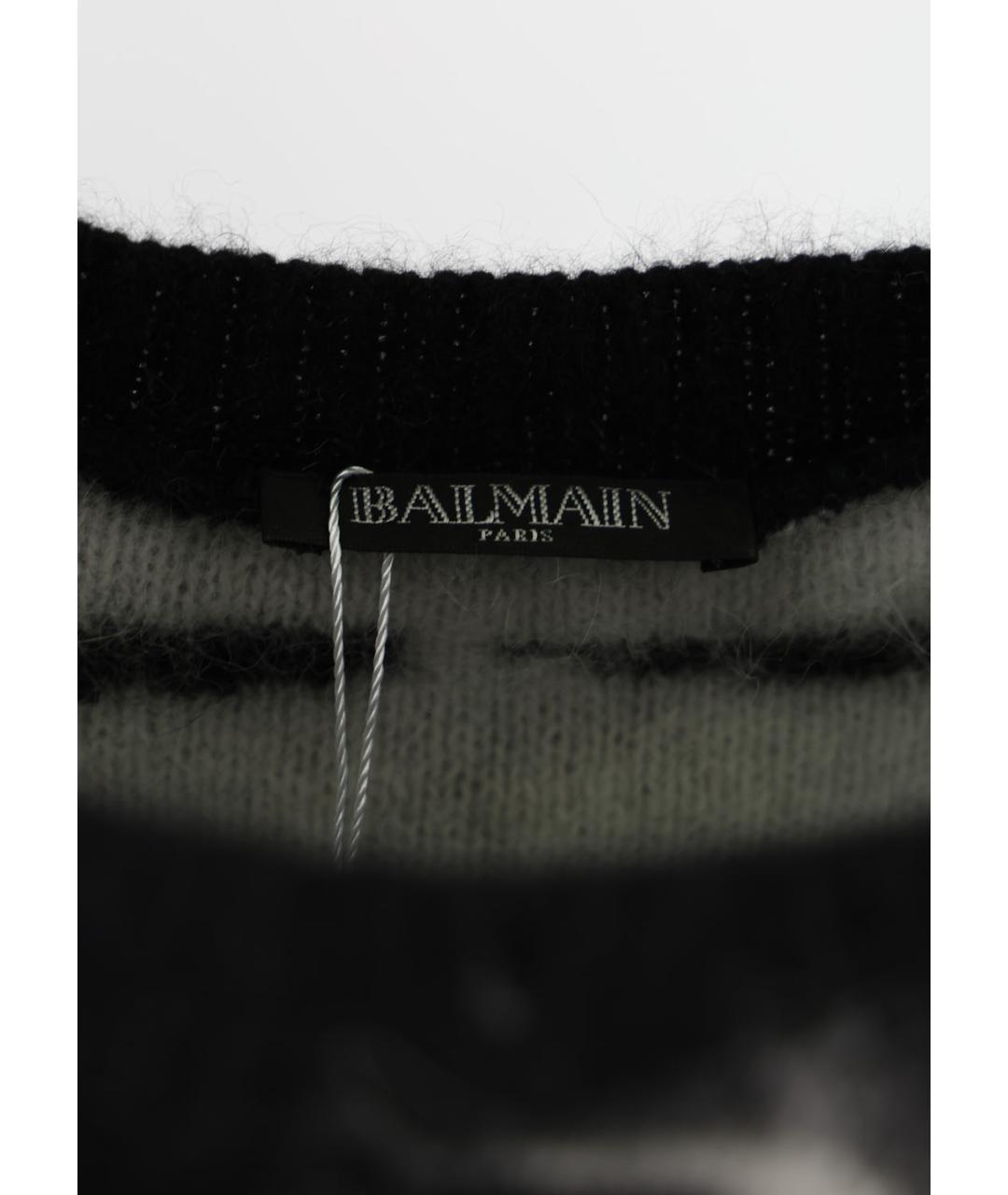 BALMAIN Мульти шерстяной джемпер / свитер, фото 3