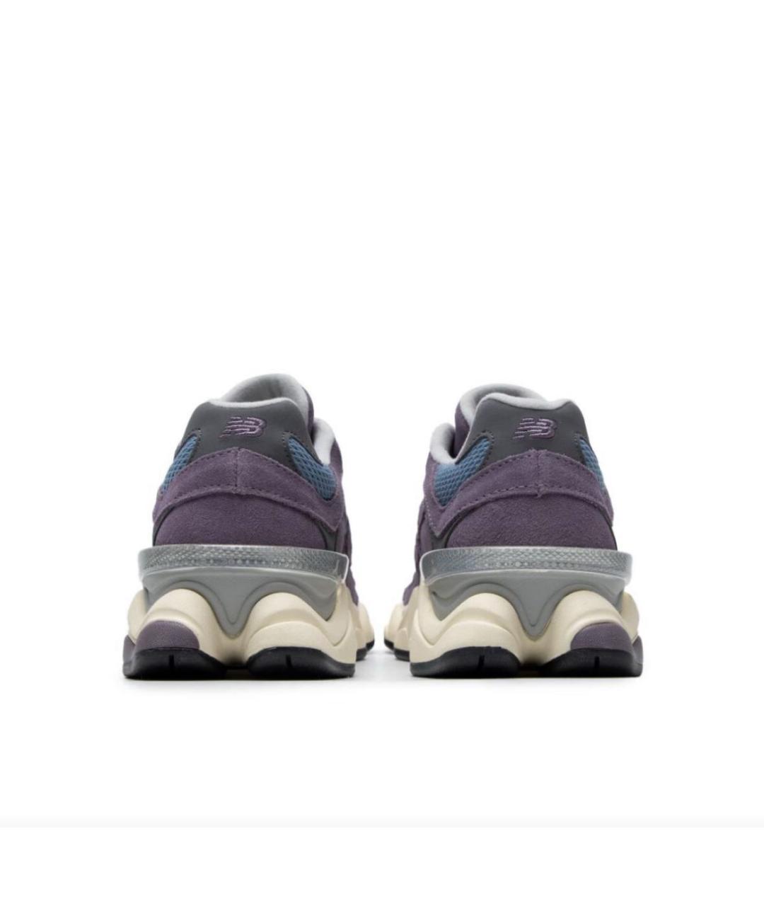 NEW BALANCE Фиолетовые замшевые кроссовки, фото 4