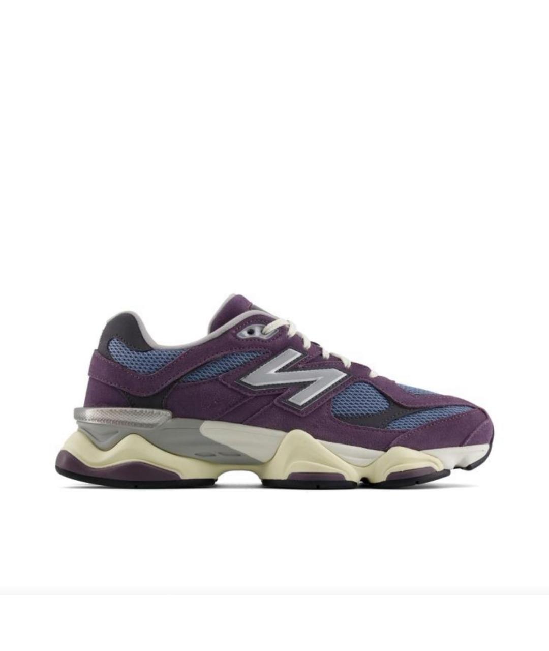 NEW BALANCE Фиолетовые замшевые кроссовки, фото 9