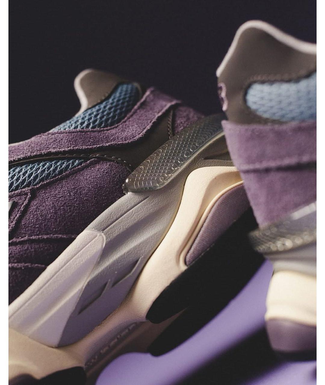 NEW BALANCE Фиолетовые замшевые кроссовки, фото 6