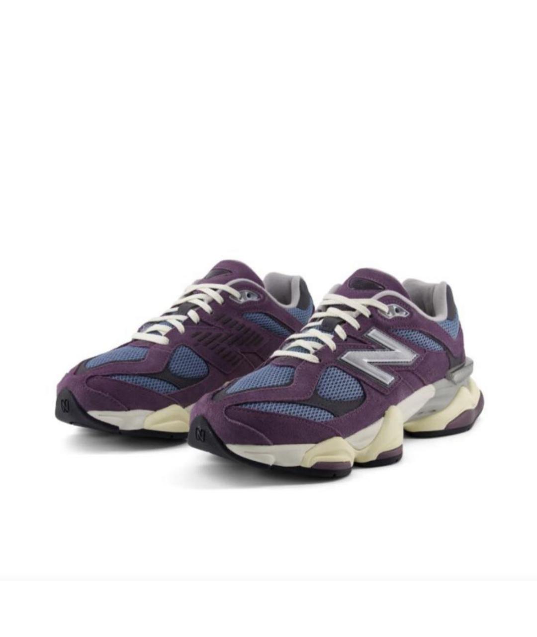 NEW BALANCE Фиолетовые замшевые кроссовки, фото 2