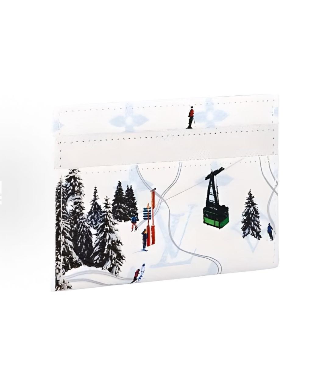 LOUIS VUITTON Белый кардхолдер, фото 2