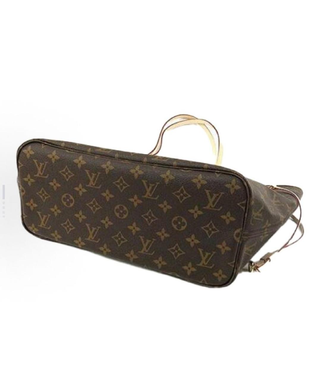 LOUIS VUITTON Коричневая сумка тоут, фото 6