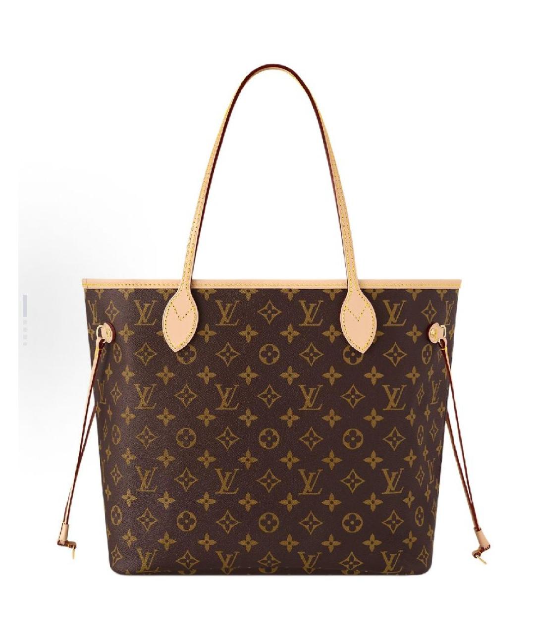 LOUIS VUITTON Коричневая сумка тоут, фото 9