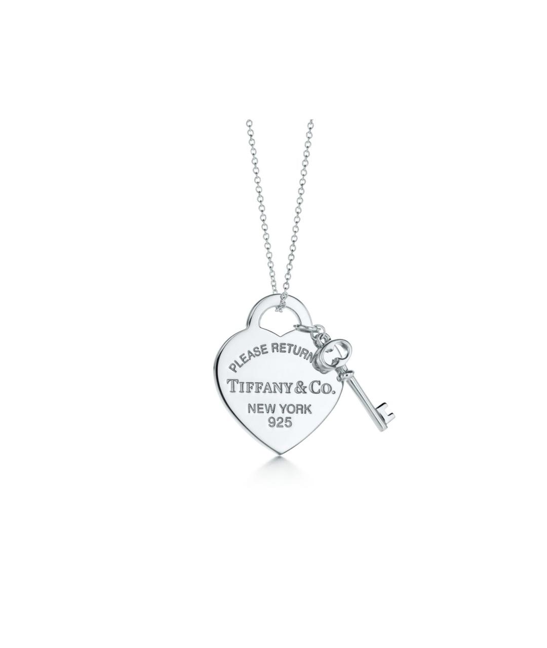 TIFFANY&CO Серебряная серебряная подвеска, фото 5