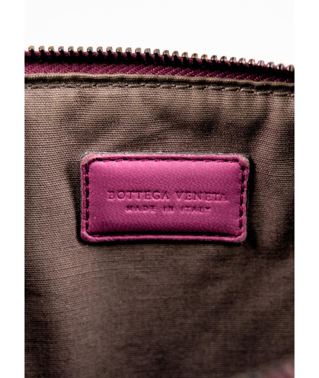 BOTTEGA VENETA Кожаная косметичка, фото 5