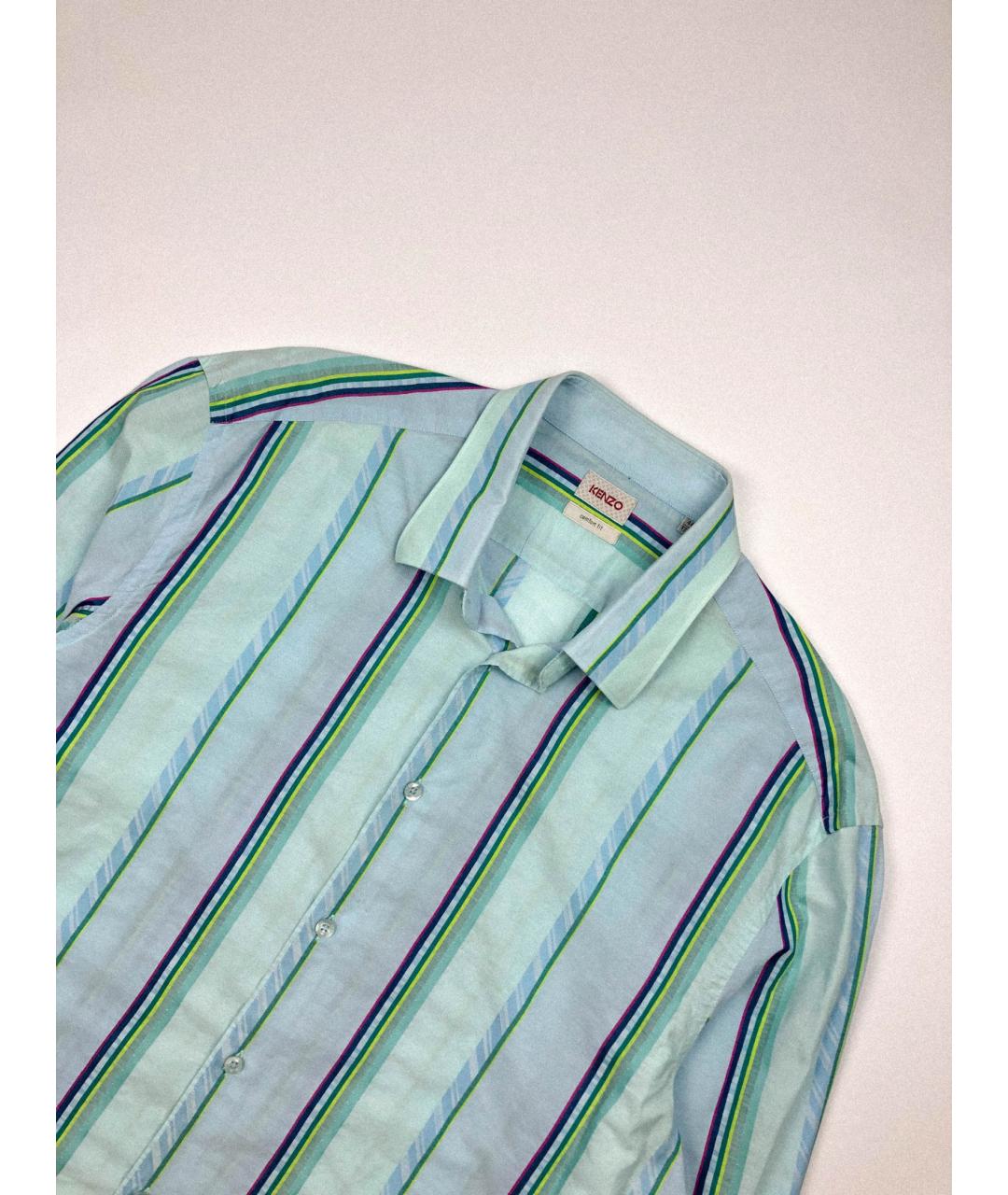 KENZO Хлопковая классическая рубашка, фото 2