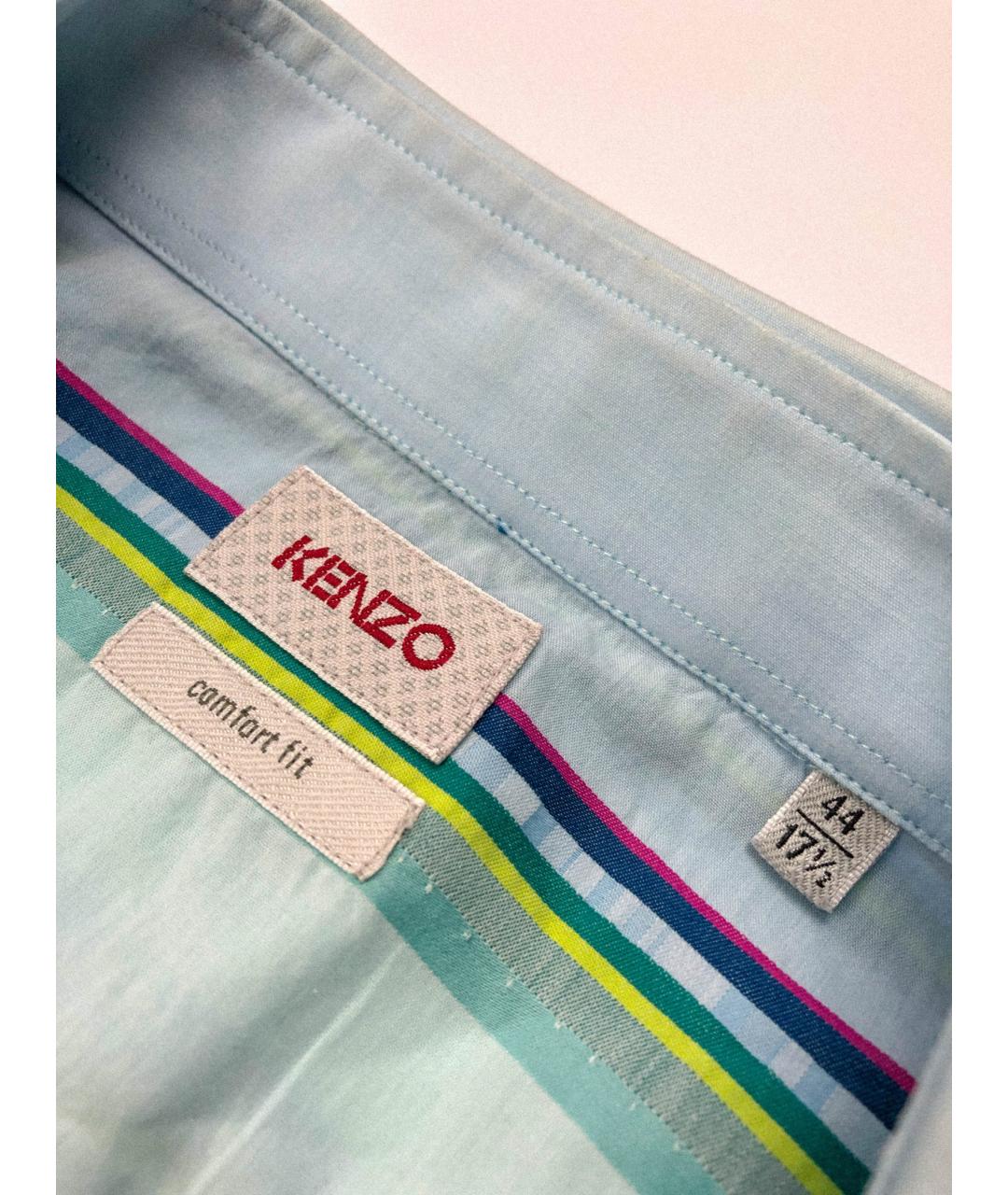 KENZO Хлопковая классическая рубашка, фото 3