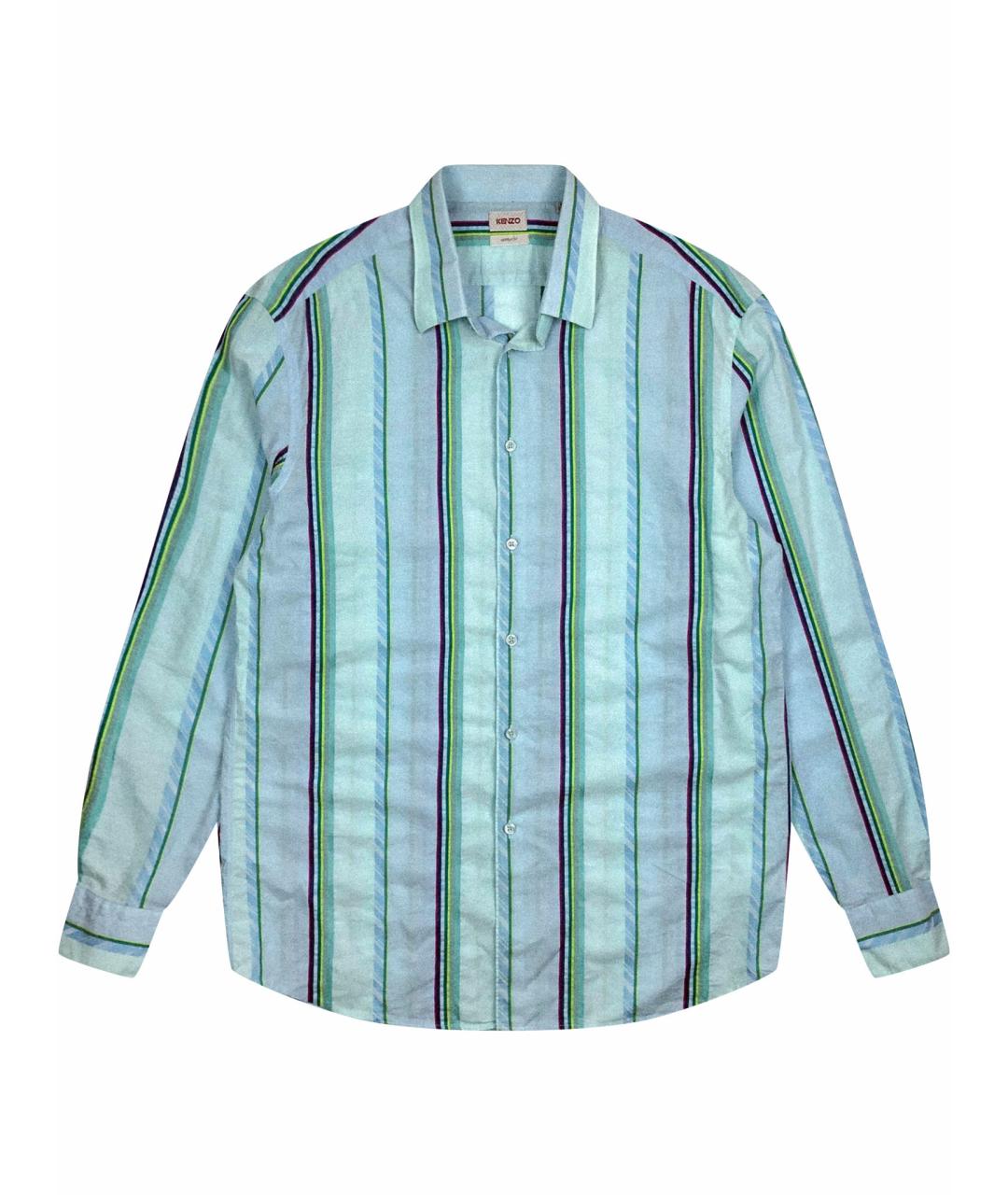 KENZO Хлопковая классическая рубашка, фото 1