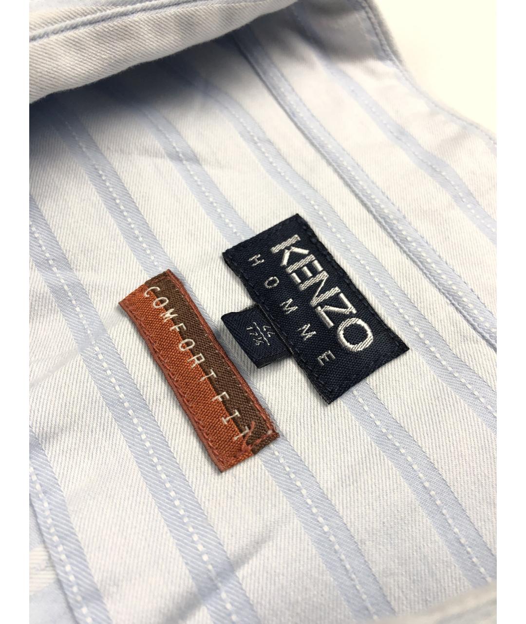 KENZO Хлопковая классическая рубашка, фото 2