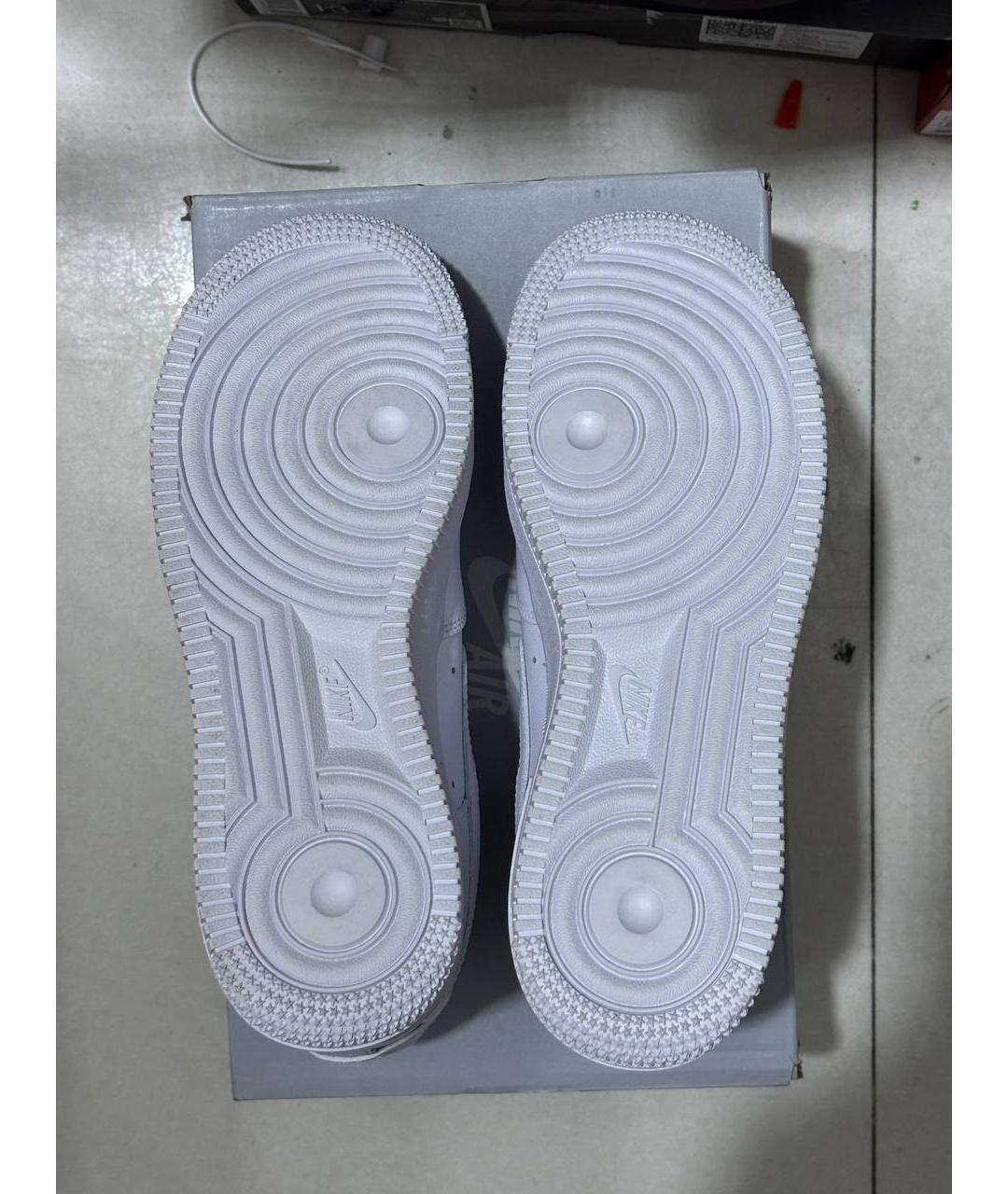 NIKE Белые кожаные кеды, фото 5