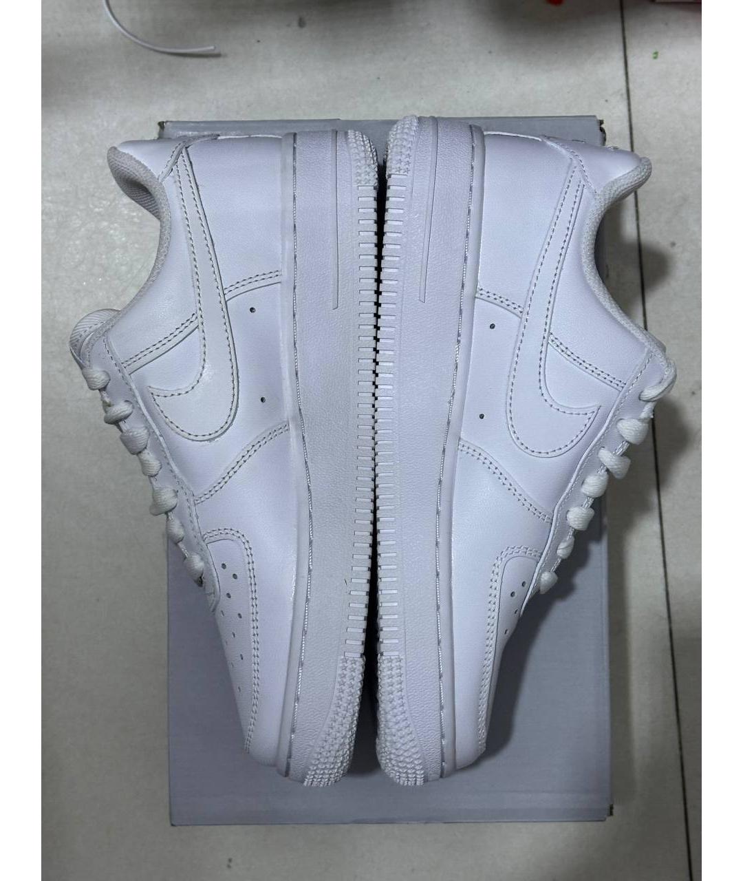 NIKE Белые кожаные кеды, фото 6