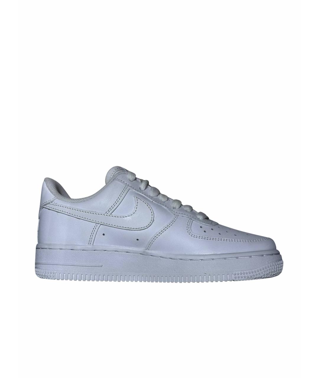 NIKE Белые кожаные кеды, фото 1