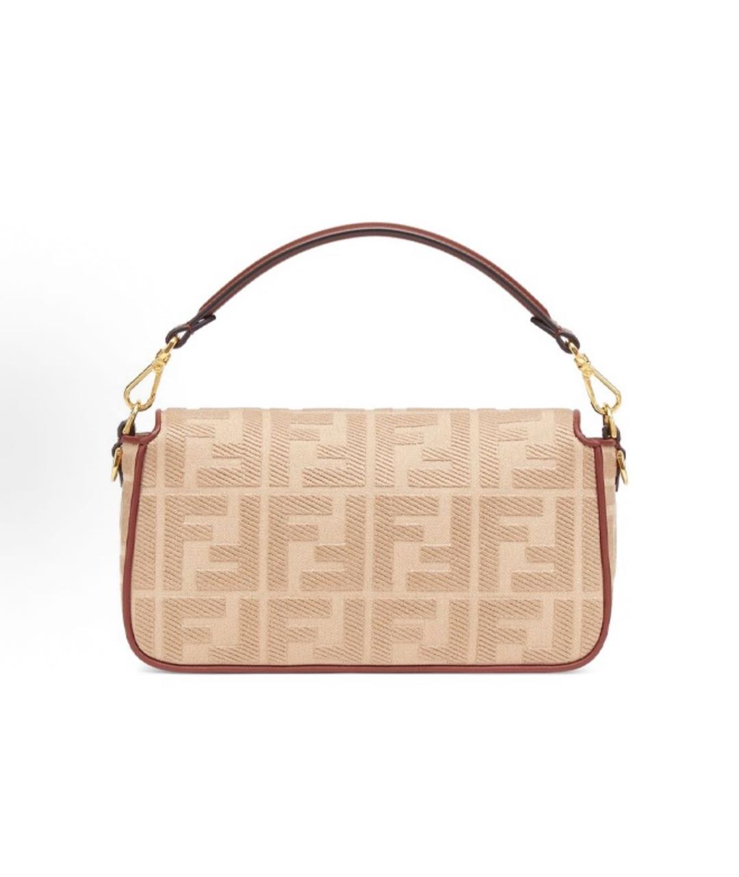 FENDI Кожаная сумка через плечо, фото 3