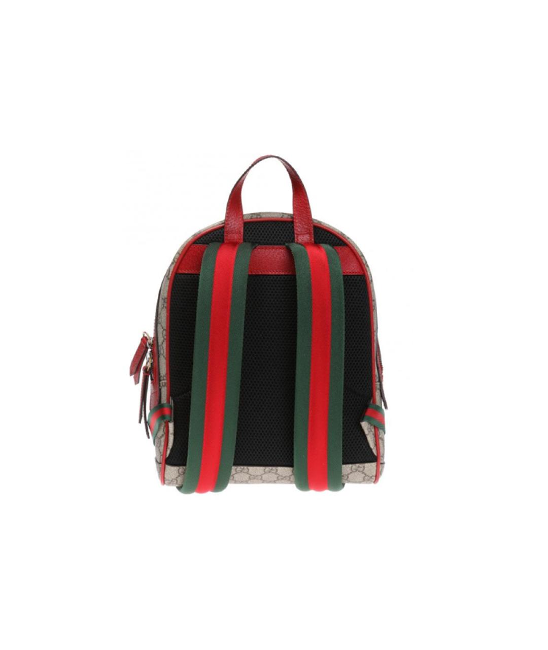 GUCCI Бежевый рюкзак, фото 3