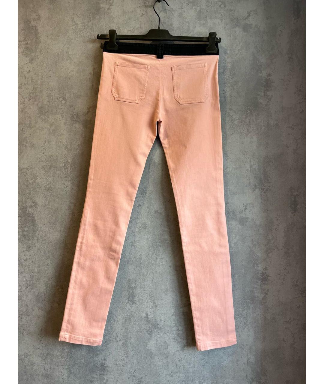 BALENCIAGA Розовые джинсы слим, фото 3