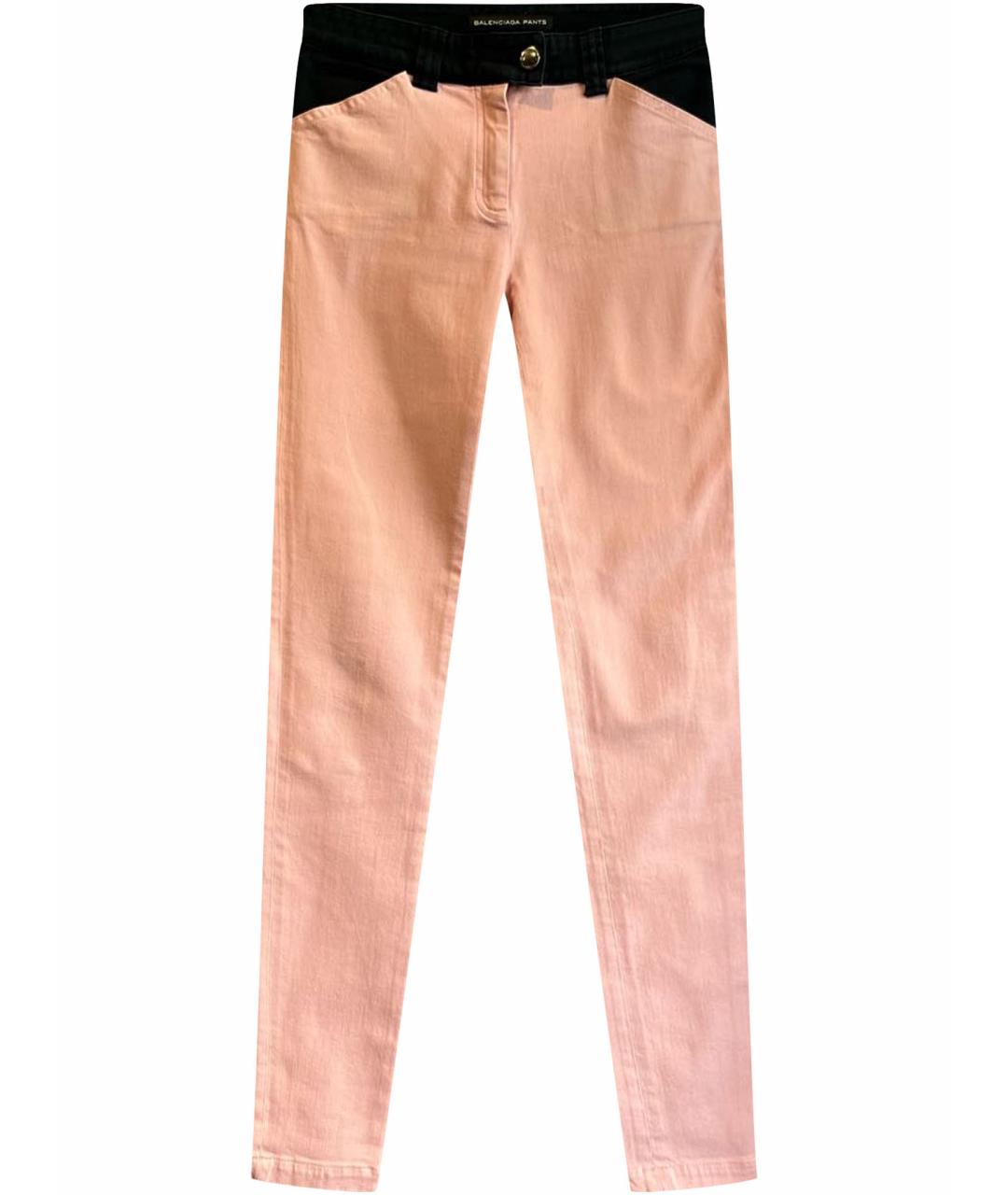 BALENCIAGA Розовые джинсы слим, фото 1