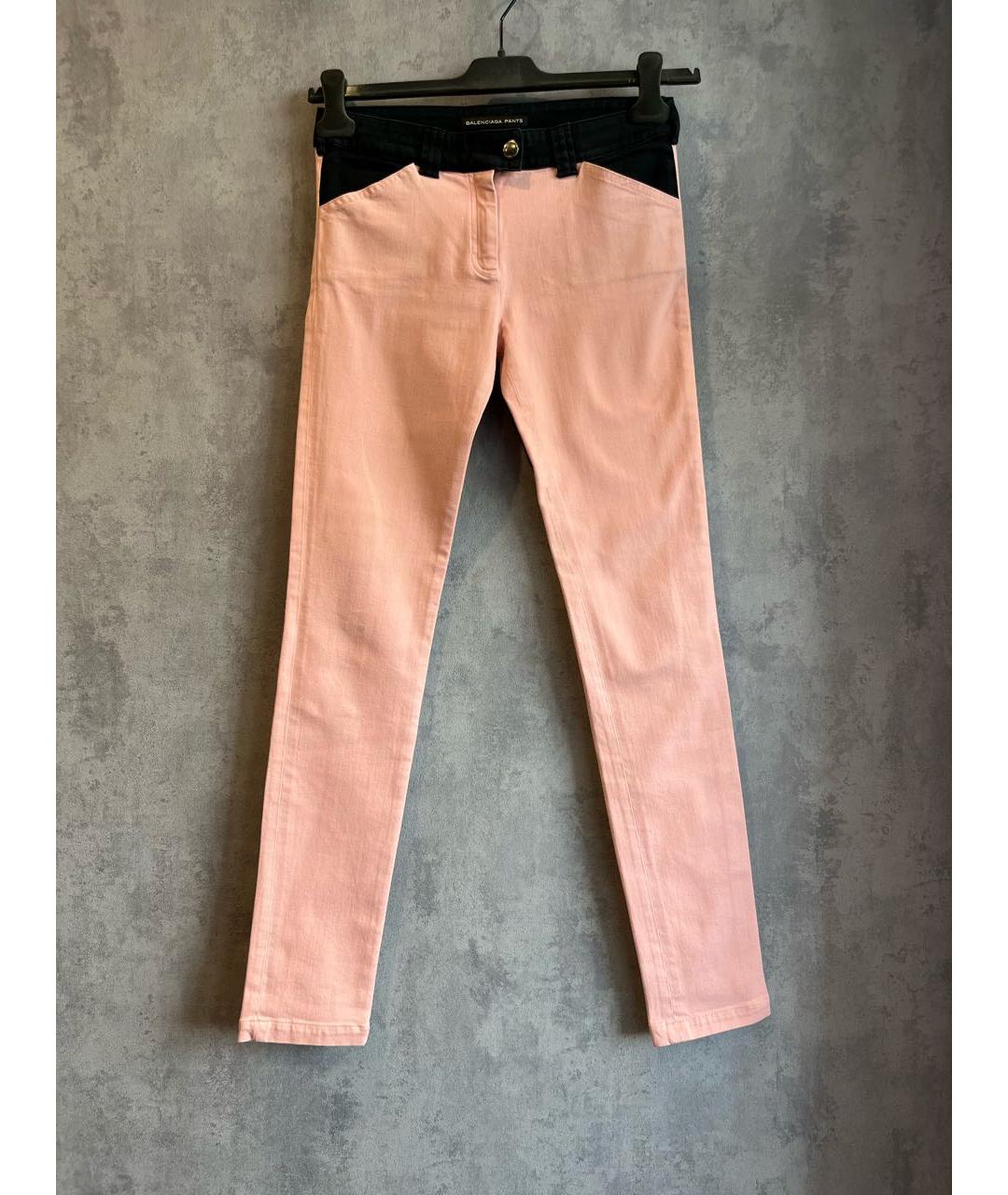 BALENCIAGA Розовые джинсы слим, фото 6