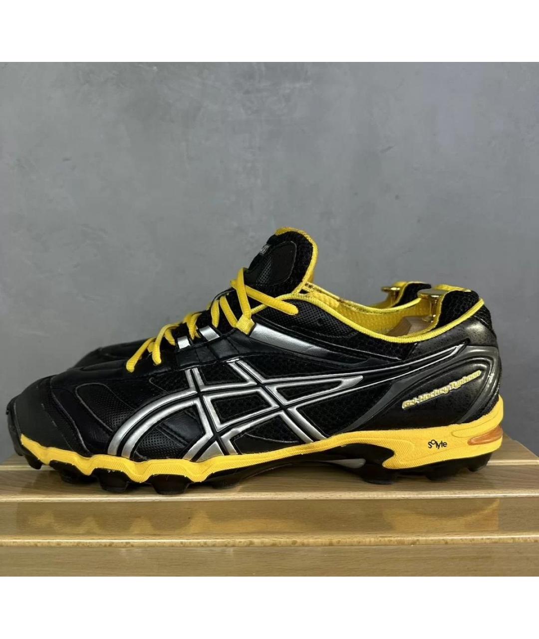 ASICS Черные низкие кроссовки / кеды, фото 2