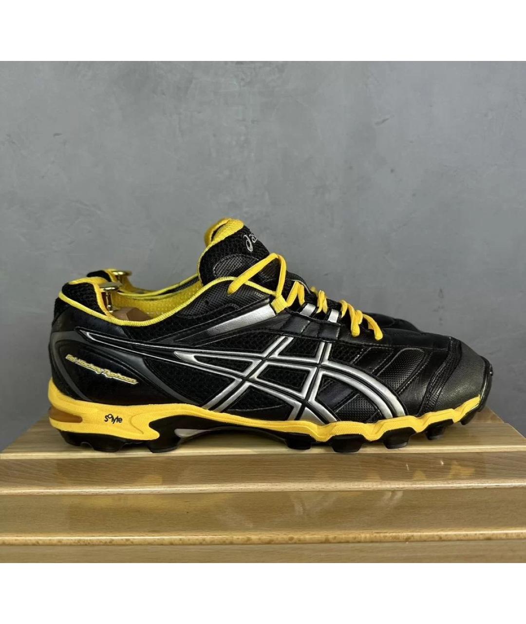 ASICS Черные низкие кроссовки / кеды, фото 4