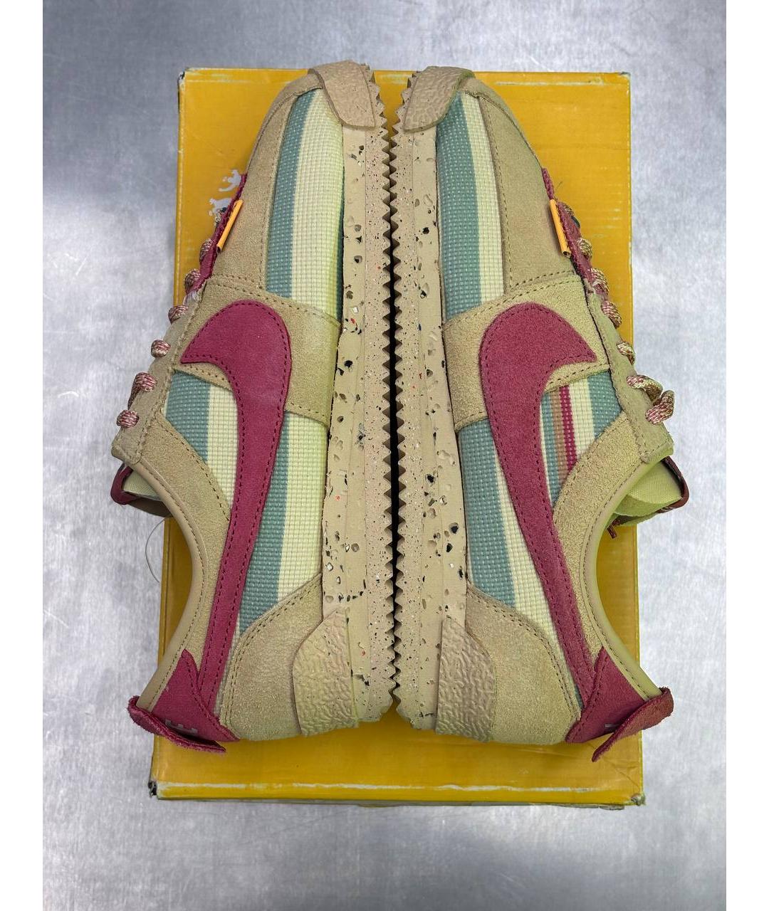 NIKE Серые текстильные кроссовки, фото 3
