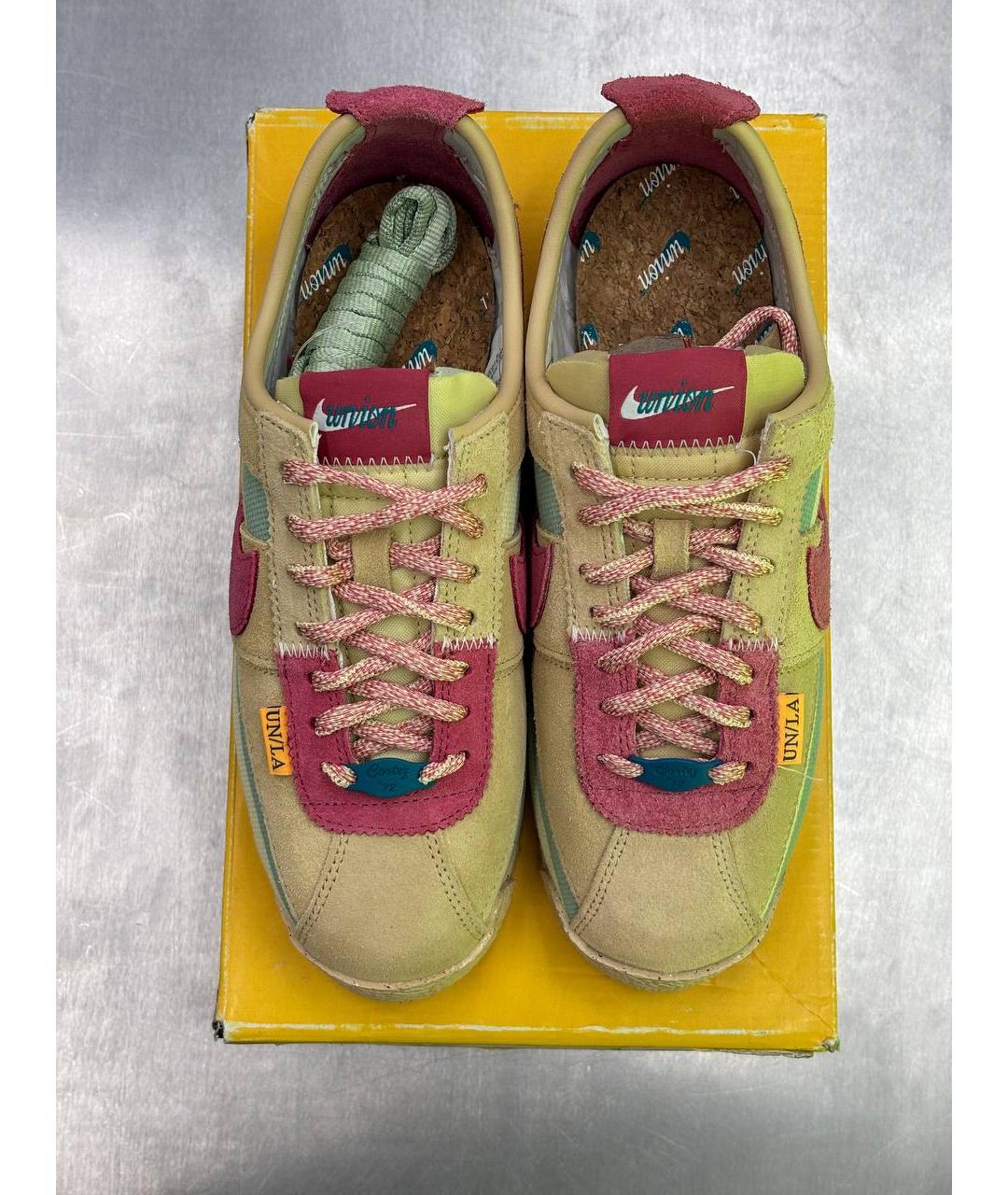 NIKE Серые текстильные кроссовки, фото 2