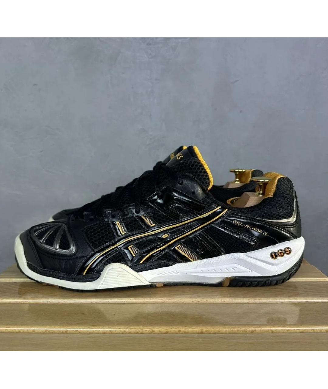 ASICS Черные низкие кроссовки / кеды, фото 2